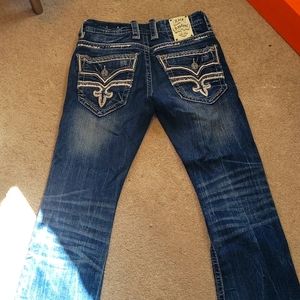 Rock Revival Jeans, Dyson Slim fit boots cut